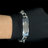 Chrome Obsidian Bracelet