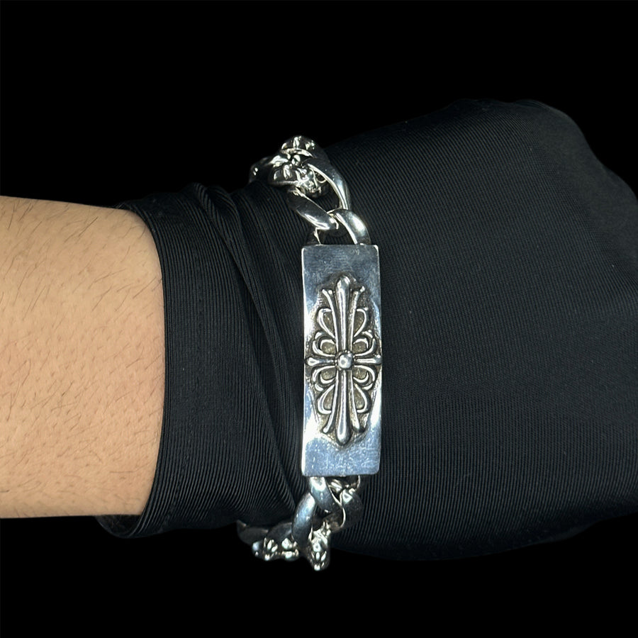 Chrome Obsidian Bracelet