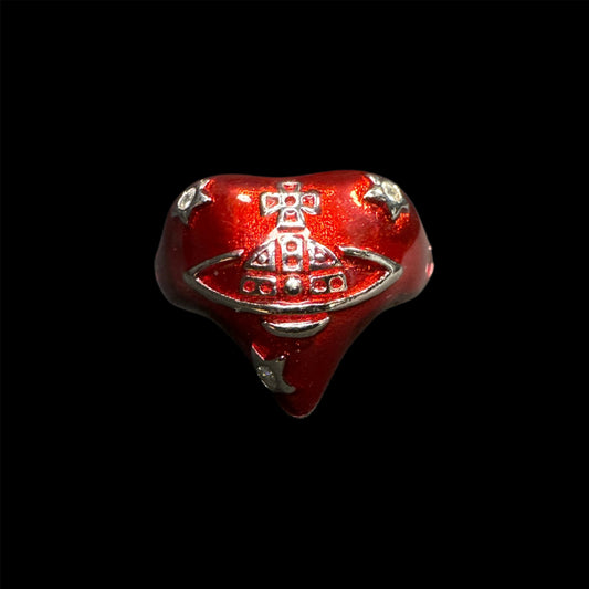 Diamante Heart ring