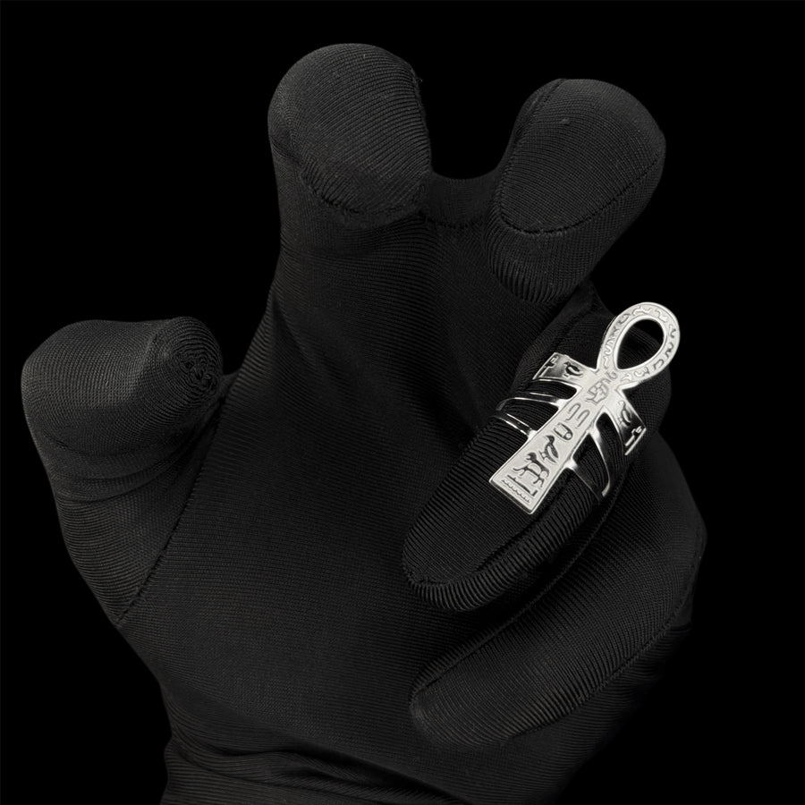 Engraved Relic Ankh Ring