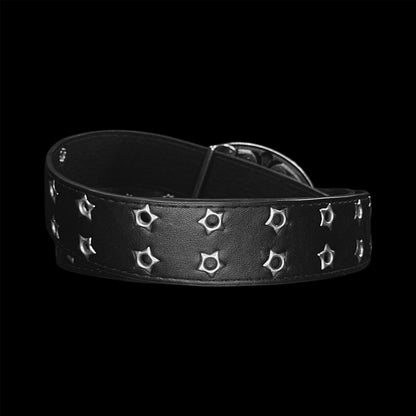 Chrome Oval Belt