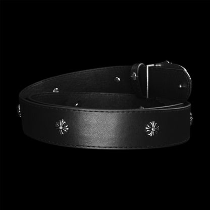 Chrome Cemetery Cross Belt