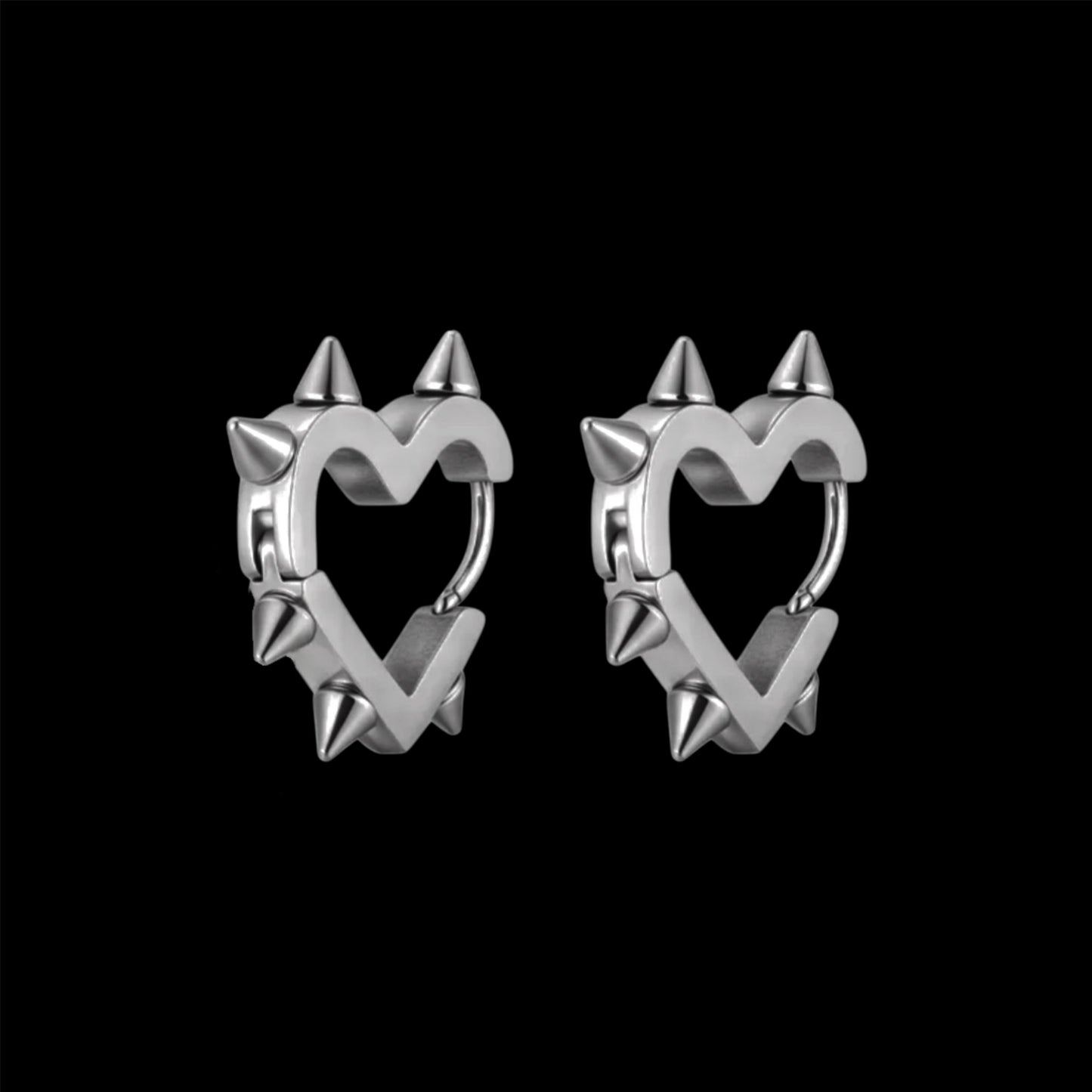 Spike Love Earrings