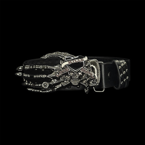 “Love Kills Slowly” Belt (Black)