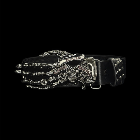 “Love Kills Slowly” Belt (Black)