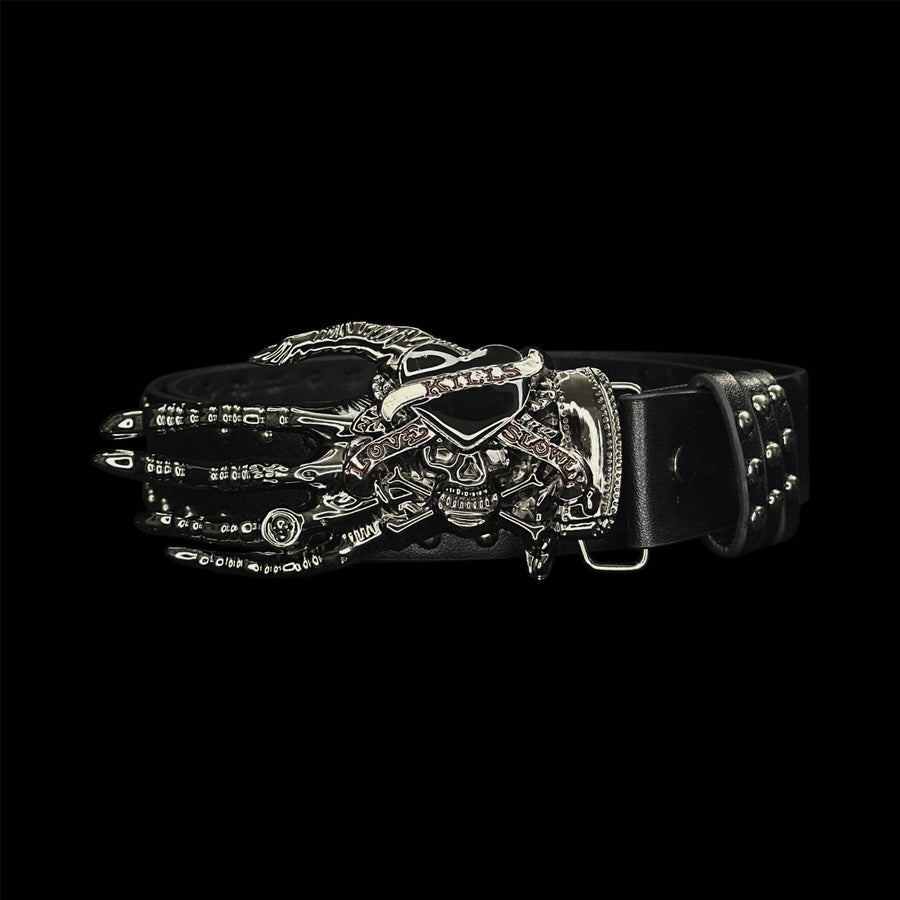 “Love Kills Slowly” Belt (Black)