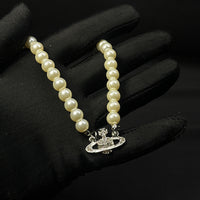 Cosmic Pearl Necklace