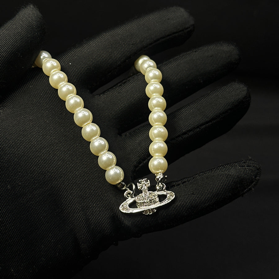 Cosmic Pearl Necklace