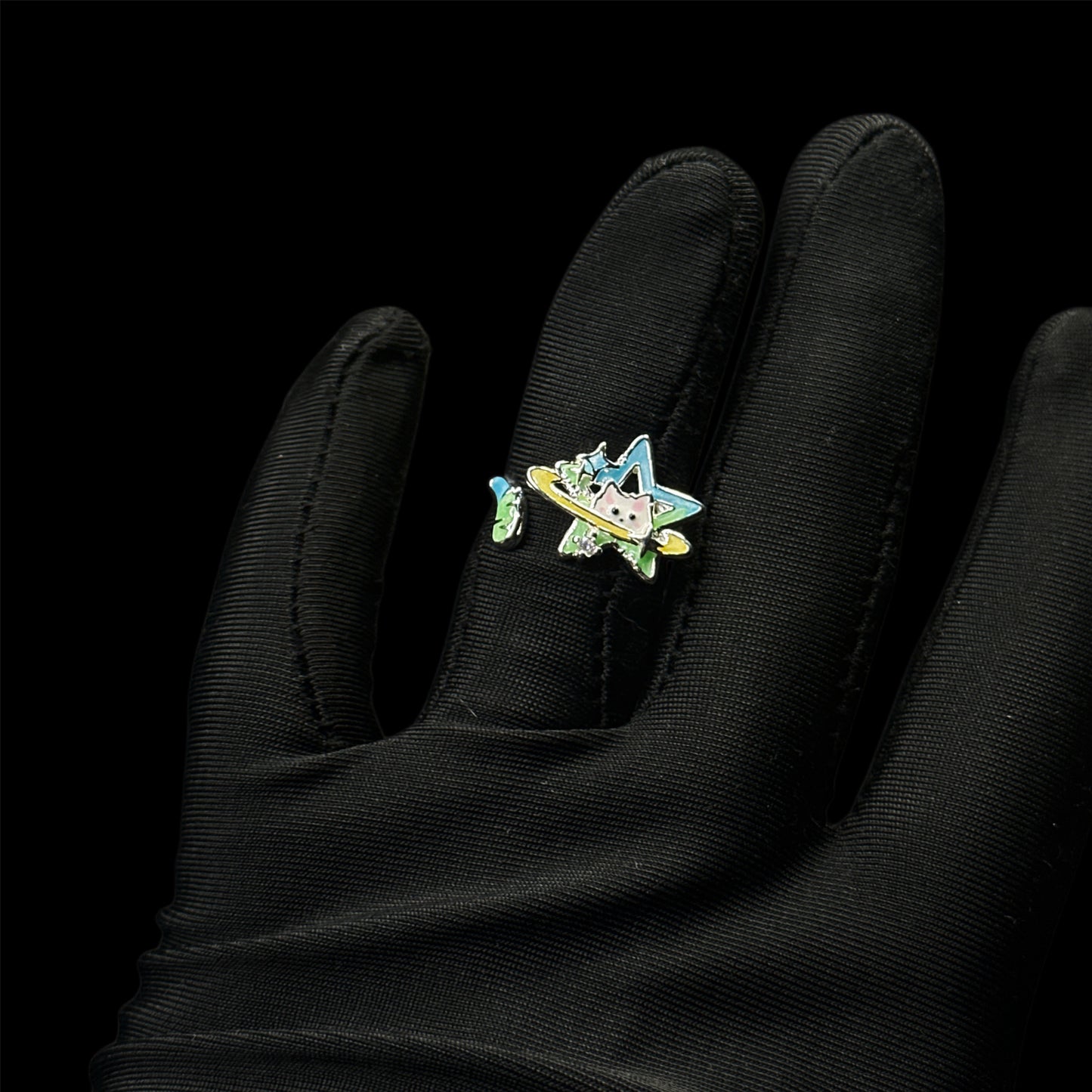 Space Kitten Ring