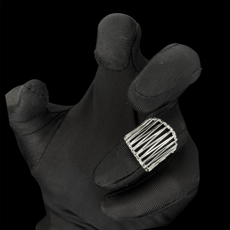 Silver Barricade Ring