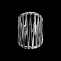 Silver Barricade Ring