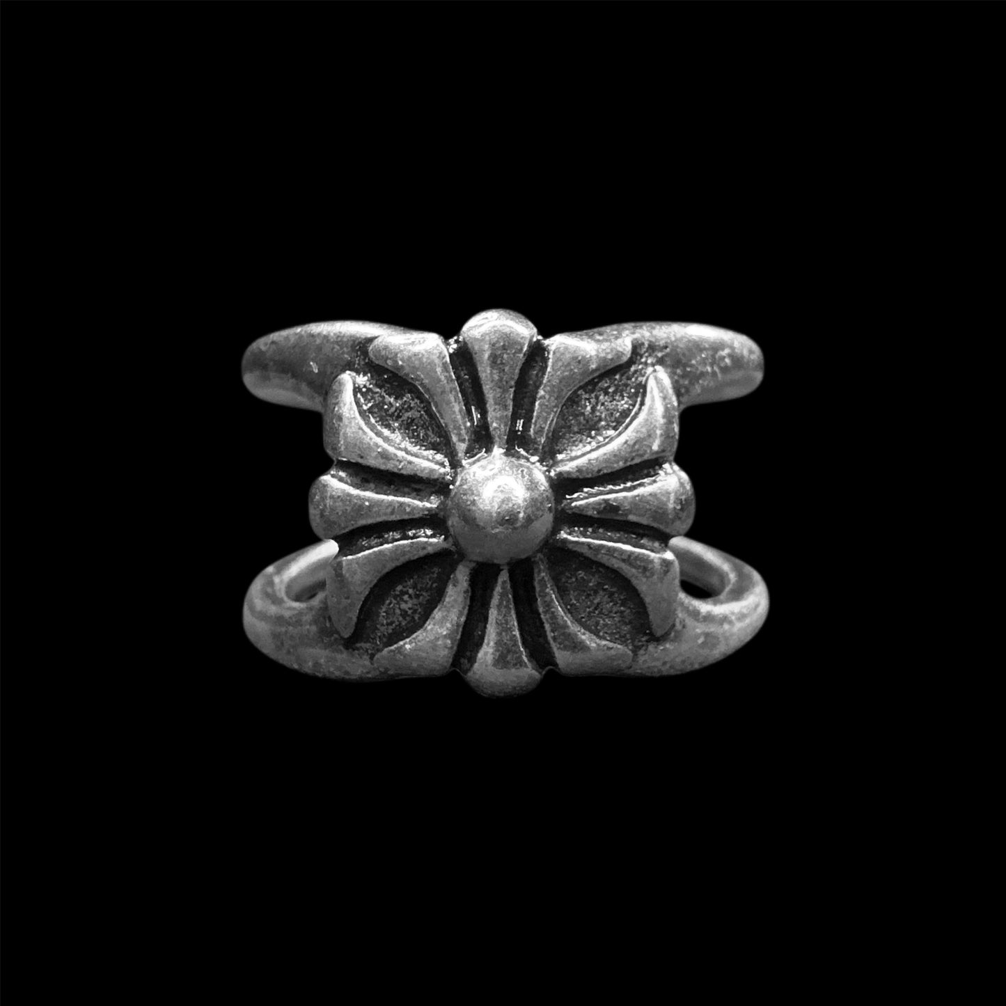 Chrome Maltese Ring