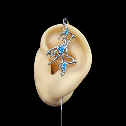 Blue Stinger Earpin