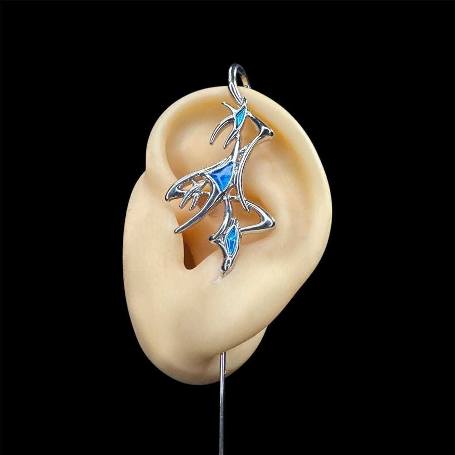 Blue Stinger Earpin