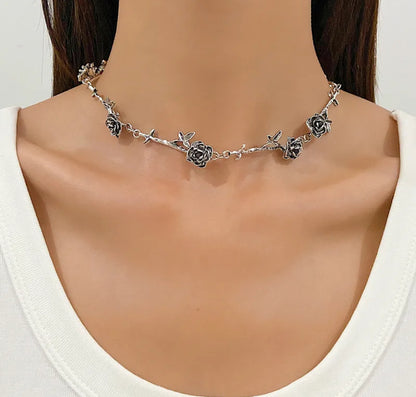 Dark Rose Choker