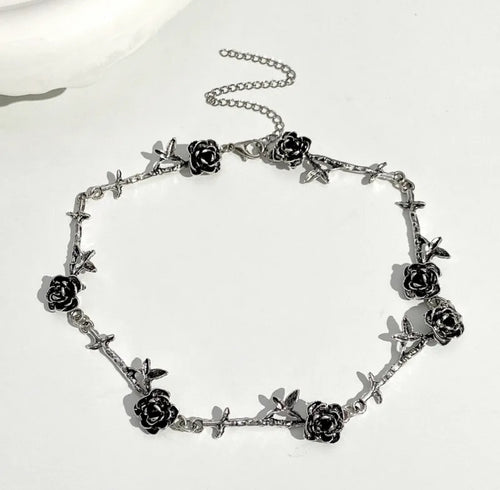 Dark Rose Choker