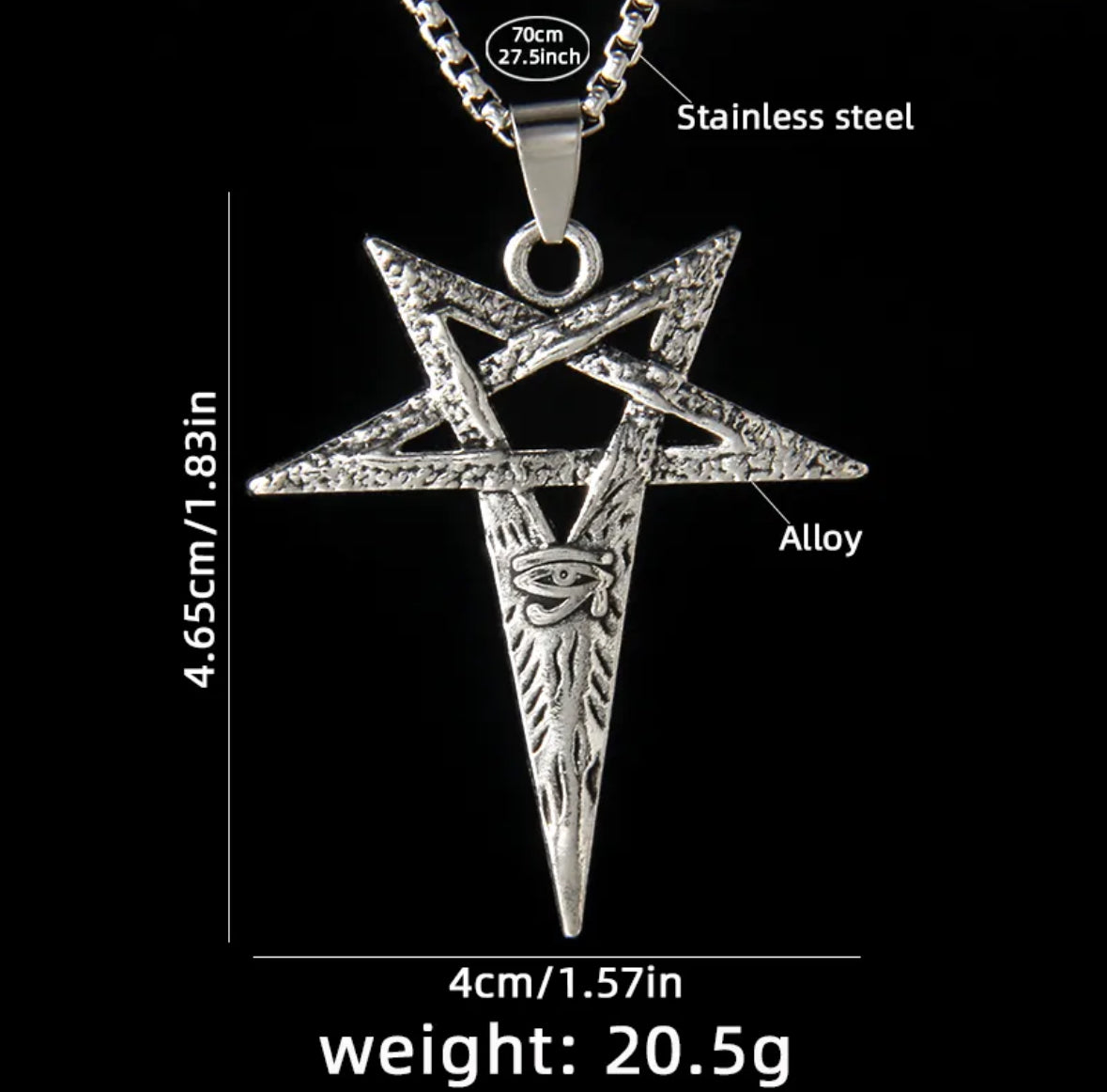 Divinity Pentagram Pendant
