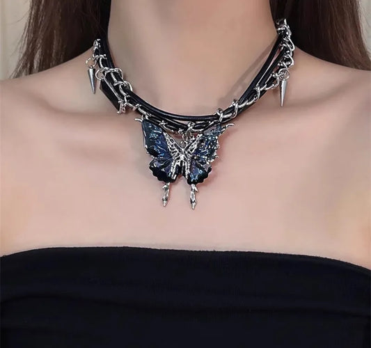 Spiked Metamorphosis Necklace