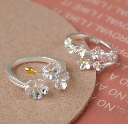 Stardust Petals Rings