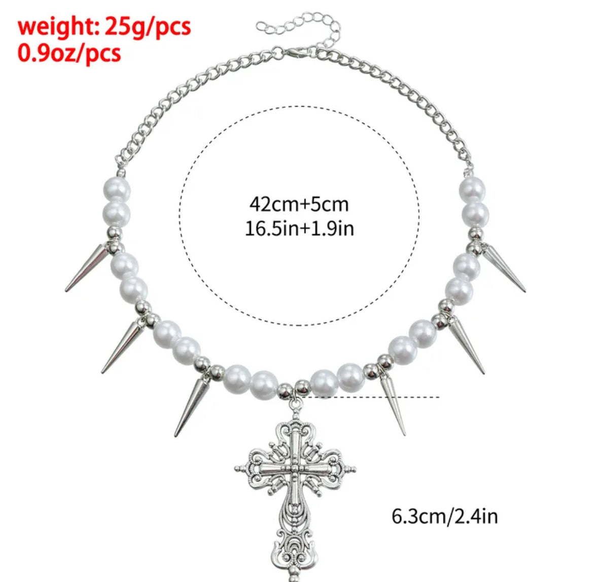Pearl Omen Necklace
