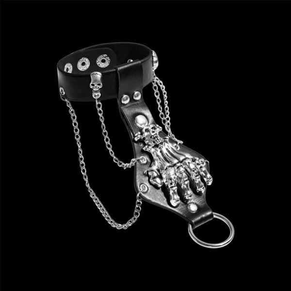 Stacked Skull Bracelet