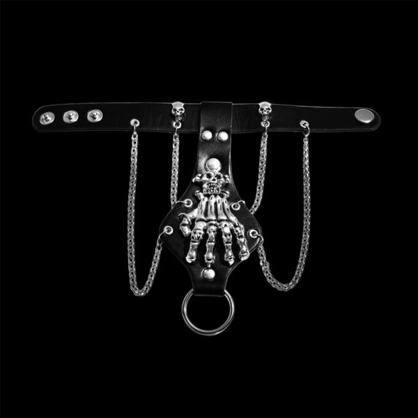 Stacked Skull Bracelet