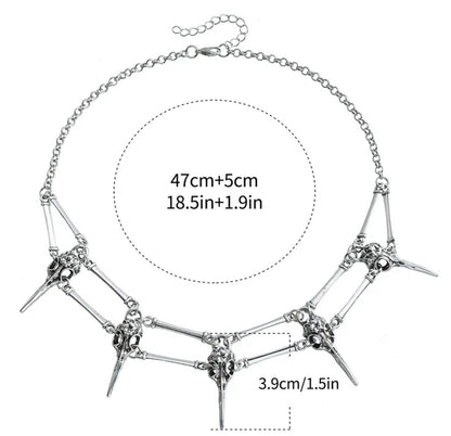 Skeletal Trophy Necklace