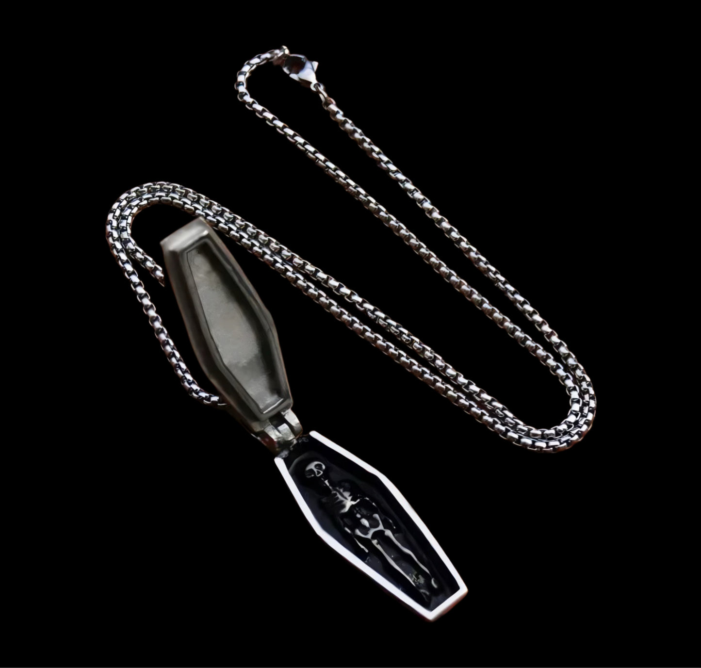 Death Core Casket Pendant