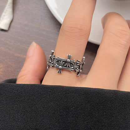Chrome Trinity Ring