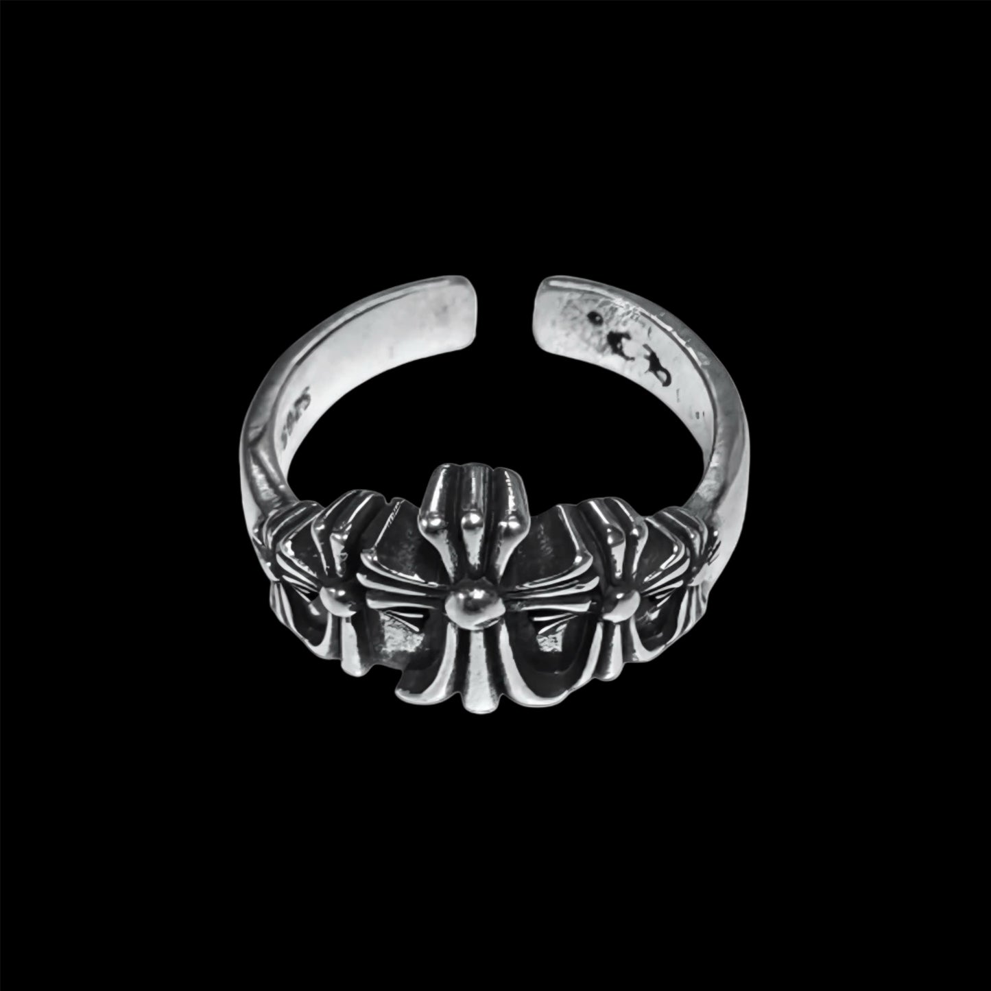 Chrome Relic Ring