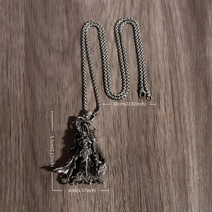 Death and the Maiden Pendant