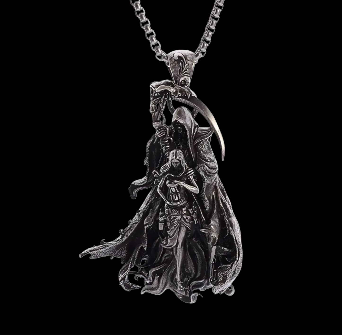 Death and the Maiden Pendant