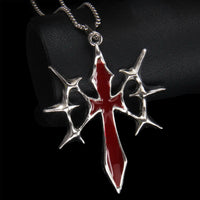 Cyber Spike Cross Pendants