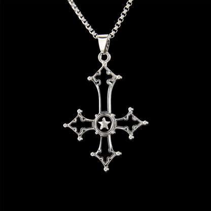 Eternal Night Cross Pendant