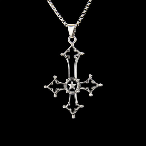 Eternal Night Cross Pendant