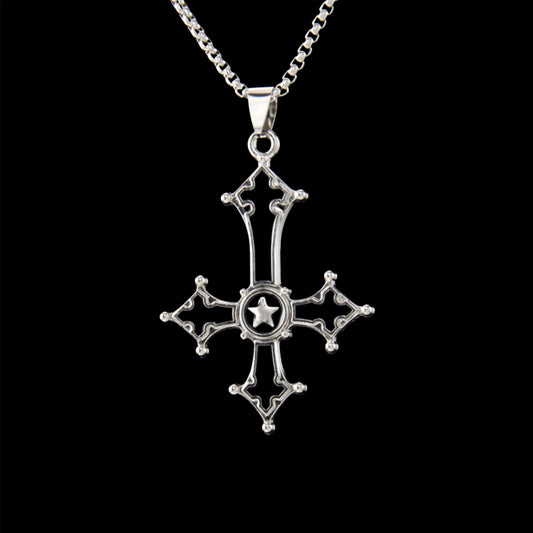 Eternal Night Cross Pendant