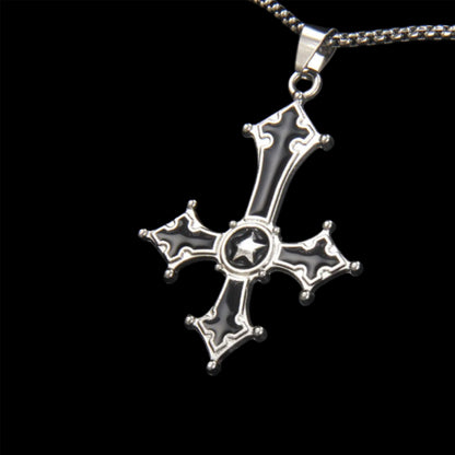 Eternal Night Cross Pendant