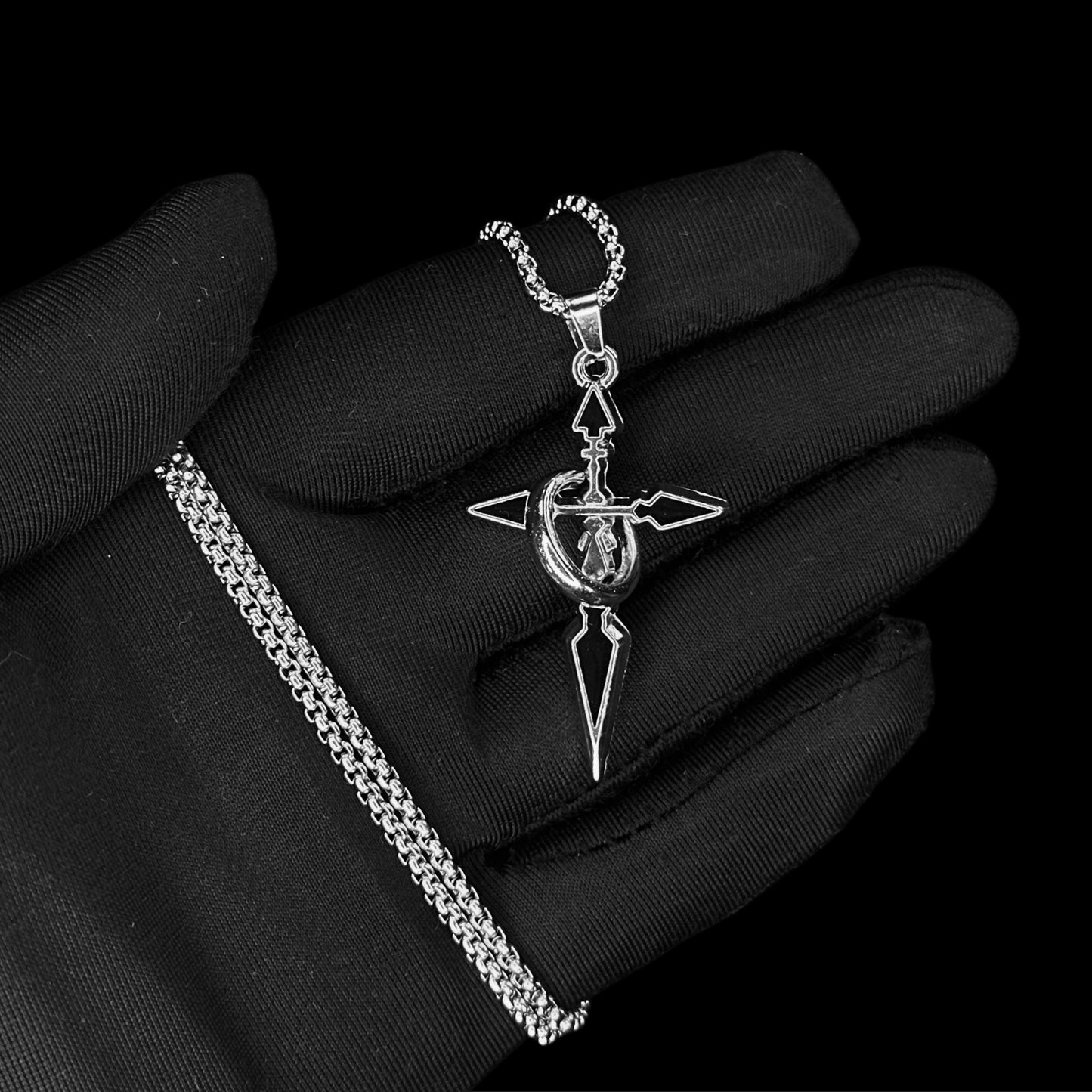 Bound Cross Pendant