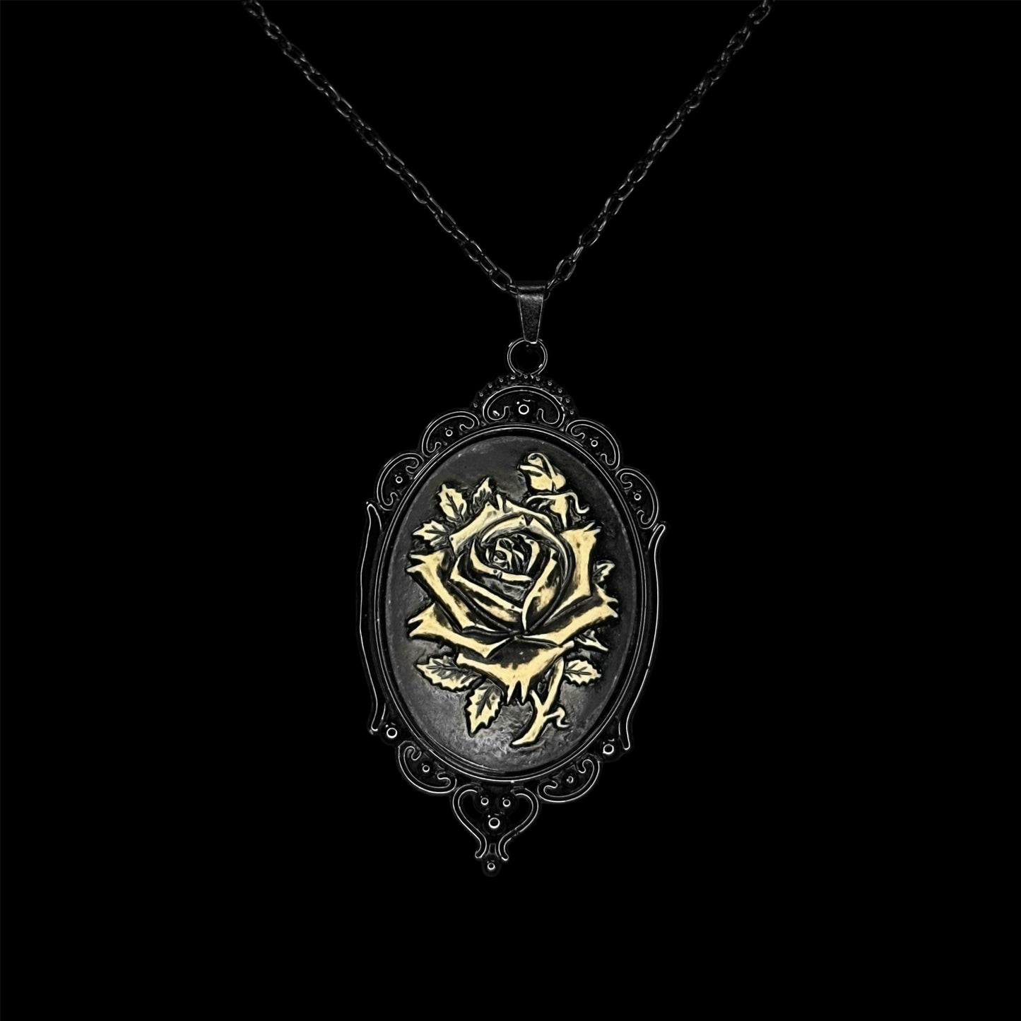 Nocturne Rose Pendant