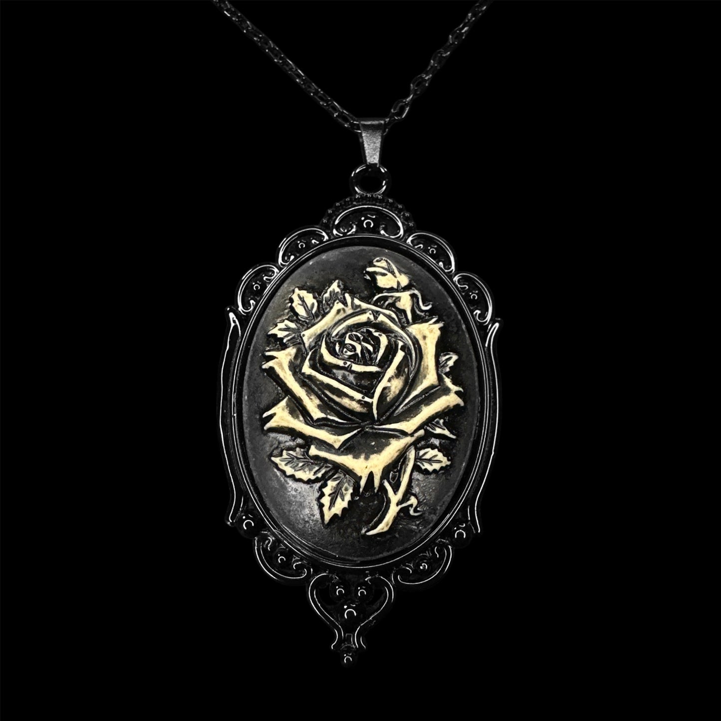 Nocturne Rose Pendant