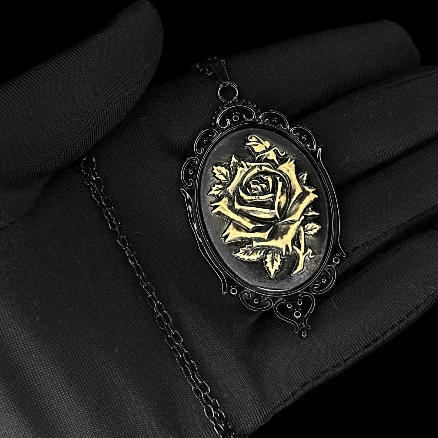 Nocturne Rose Pendant