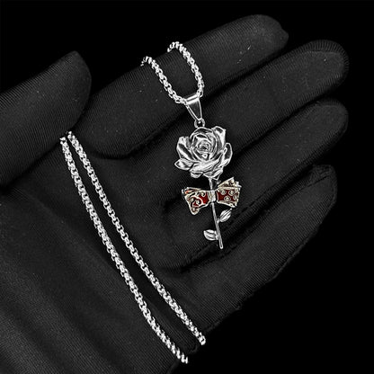 Dark Bloom Pendant