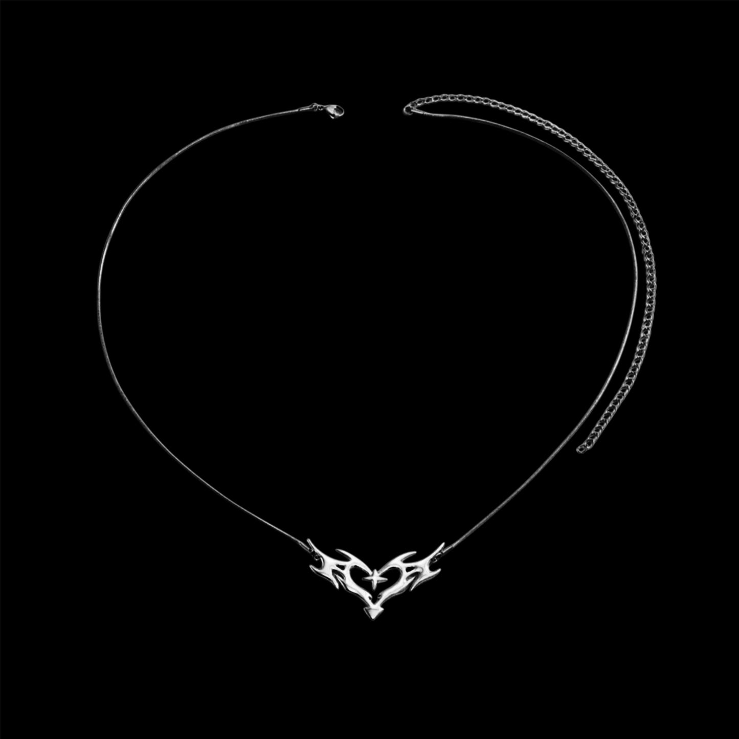 Cyber Sigil Heart Waist Chain