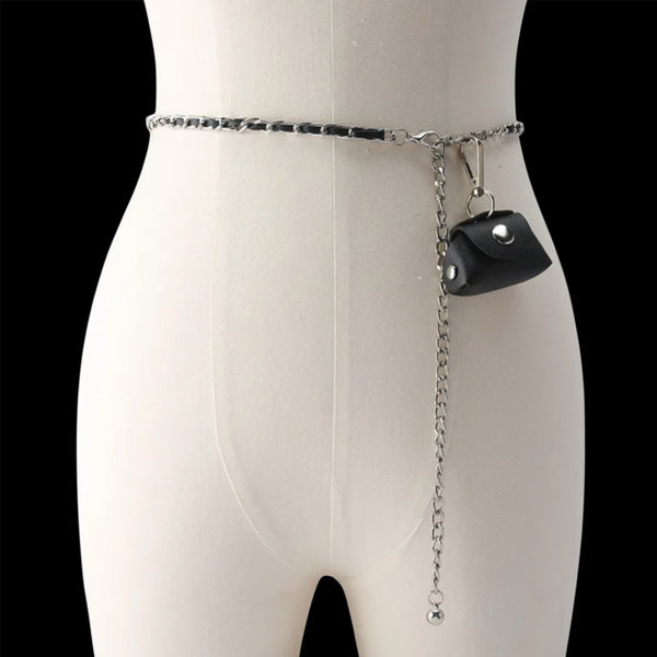 Noir Stash Waist Chain