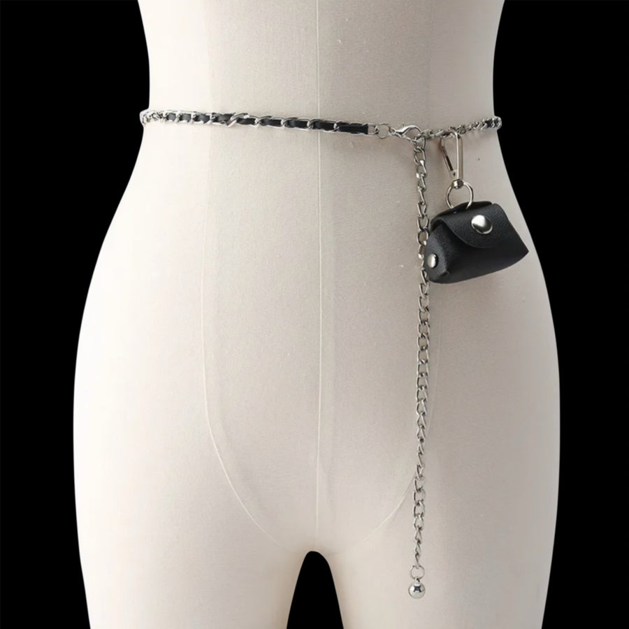 Noir Stash Waist Chain
