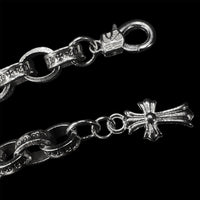 Chrome Paper Chain Bracelet