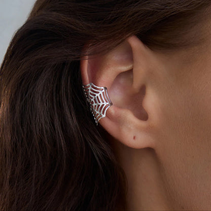 Venom Web Earcuffs
