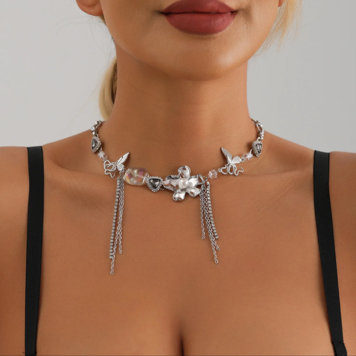 Glitch Garden Necklace