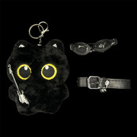 Black Kitty Keychain