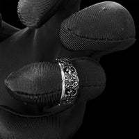 Chrome Cross Ring